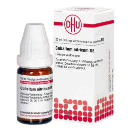 COBALTUM NITRICUM D 6 Atšķaidījums, 20 ml