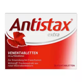 ANTISTAX papildu vēnu tabletes, 30 gab