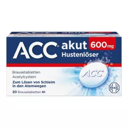 ACC akut 600 putojošās tabletes, 20 gab
