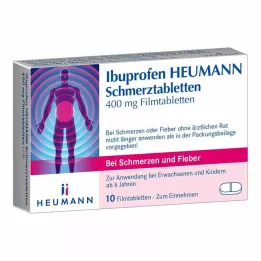 IBUPROFEN Heumann sāpju tabletes 400 mg, 10 gab