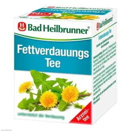 BAD HEILBRUNNER Tauku gremošanas tējas filtru maisiņi, 8X1,8 g