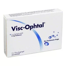 VISC OPHTAL Acu želeja, 3X10 g