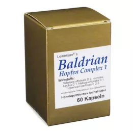 BALDRIAN HOPFEN Komplekss 1 Leinersan kapsulas, 60 gab
