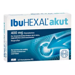 IBUHEXAL akut 400 apvalkotās tabletes, 10 gab
