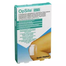 OPSITE Stabs-OP 5x6,5 cm pārsējs, 5 gab