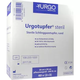 URGOTUPFER plūmes izmēra sterils 2+3, 200 gab