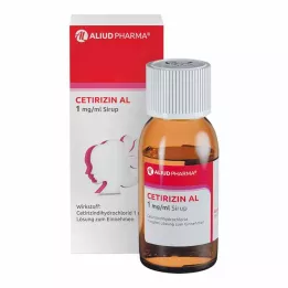 CETIRIZIN AL 1 mg/ml sīrups, 75 ml