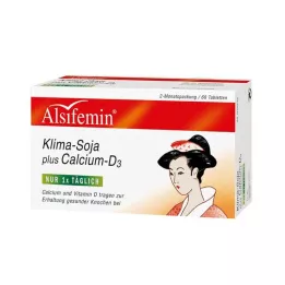 ALSIFEMIN Climate-Soja plus Calcium D3 tabletes, 60 gab