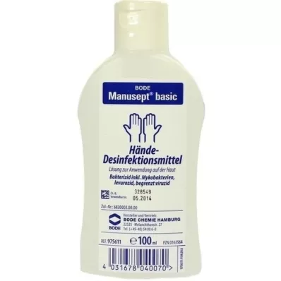 MANUSEPT bāzes šķīdums, 100 ml MANUSEPT bāzes šķīdums, 100 ml