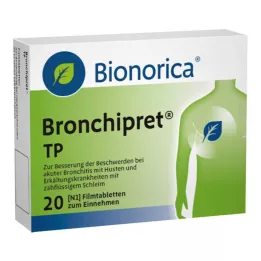 BRONCHIPRET TP Apvalkotās tabletes, 20 gab