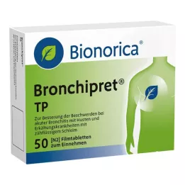 BRONCHIPRET TP Apvalkotās tabletes, 50 gab