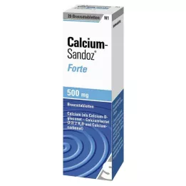 CALCIUM SANDOZ forte putojošās tabletes, 20 gab
