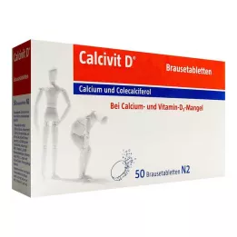 CALCIVIT D putojošās tabletes, 100 gab