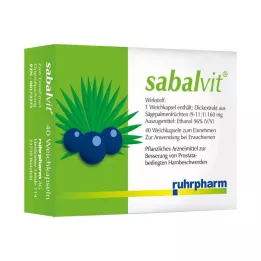 SABALVIT kapsulas, 40 gab