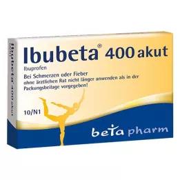 IBUBETA 400 akūtas apvalkotās tabletes, 10 gab