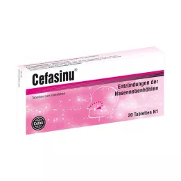 CEFASINU Tabletes, 20 gab