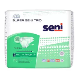 SUPER SENI Trio nesaturēšanas bikses izmērs 4 XL, 10 gab