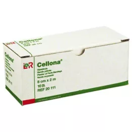 CELLONA Ģipša pārsēji 8 cmx2 m, 10 gab