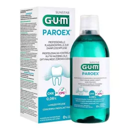 GUM Paro.ex 0,06% CHX Mutes skalojamais līdzeklis, 500 ml