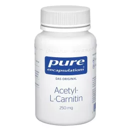 PURE ENCAPSULATIONS Acetyl L Carnitine 250mg kapsulas, 60 gab
