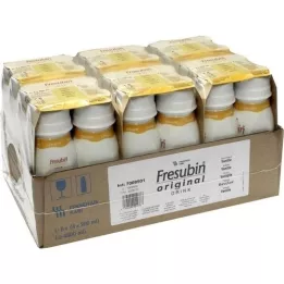 FRESUBIN ORIGINAL DRINK Vaniļas dzeramā pudele 6X4X200 ml