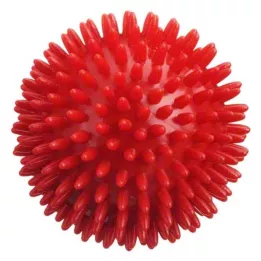 IGELBALL 9 cm sarkans, 1 gab