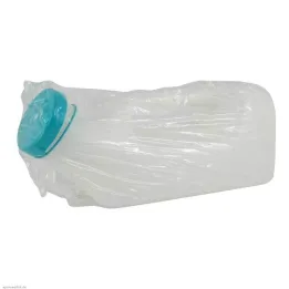 Urīna pudele ar rokturi un vāku, 1 gab