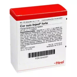 COR SUIS Injeel forte ampulas, 10 gab