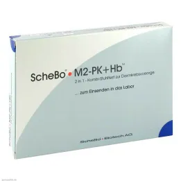 Schebo M2-PK + Hb 2 in1 kombinētais resnās zarnas vēža skrīninga tests, 1 lpp