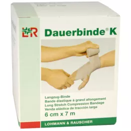 DAUERBINDE stiprs 6 cmx7 m, 1 gab