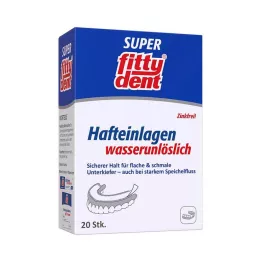 FITTYDENT Super Adhesive Pads Comfort, 20 gab