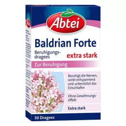 ABTEI Baldrian forte apvalkotās tabletes, 30 gab