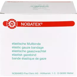 NOBATEX Elastīgie marles pārsēji 6 cmx4 m neiepakoti, 50 gab