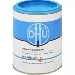 BIOCHEMIE DHU 1 Calcium fluoratum D 6 tablete, 1000 gab