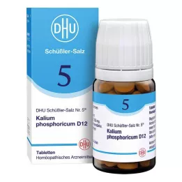 BIOCHEMIE DHU 5 Kalium phosphoricum D 12 tabletes, 80 gab
