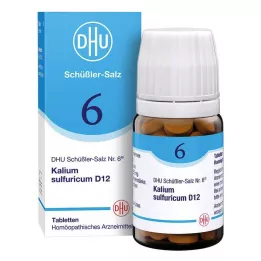 BIOCHEMIE DHU 6 Kalium sulfuricum D 12 tabletes, 80 gab