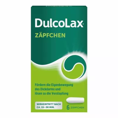DULCOLAX Svecītes, 6 gab DULCOLAX Svecītes, 6 gab