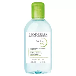 BIODERMA Sebium H2O tīrīšanas šķīdums, 250 ml