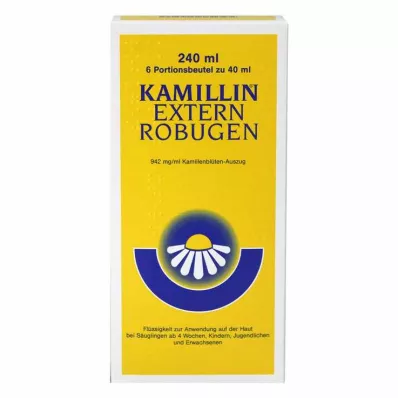 KAMILLIN Ārējais Robugen šķīdums, 6x40 ml