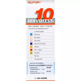 SERVO 10 testa strēmeles, 100 gab
