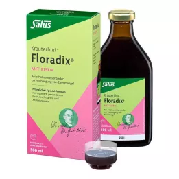 FLORADIX ar dzelzs šķīdumu iekšķīgai lietošanai, 500 ml