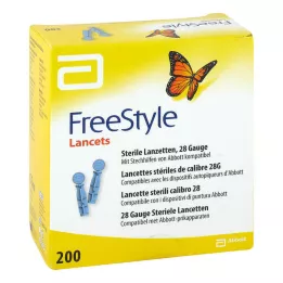 FREESTYLE Lancetes, 200 gab