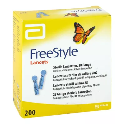 FREESTYLE Lancetes, 200 gab