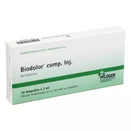 BIODOLOR komp.Inj.ampulas, 10X2 ml