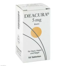 DEACURA 5 mg tabletes, 50 gab