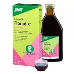 FLORADIX ar dzelzs šķīdumu iekšķīgai lietošanai, 700 ml