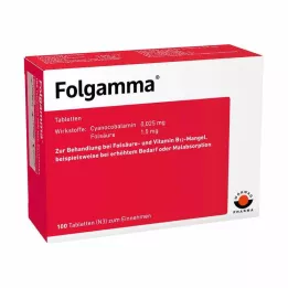 FOLGAMMA Tabletes, 100 gab