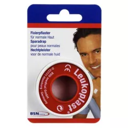 LEUKOPLAST 1,25 cmx5 m blistera karte, 1 gab