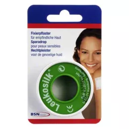 LEUKOSILK 1,25 cmx5 m blistera karte, 1 gab