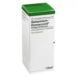 GELSEMIUM HOMACCORD Pilieni, 30 ml